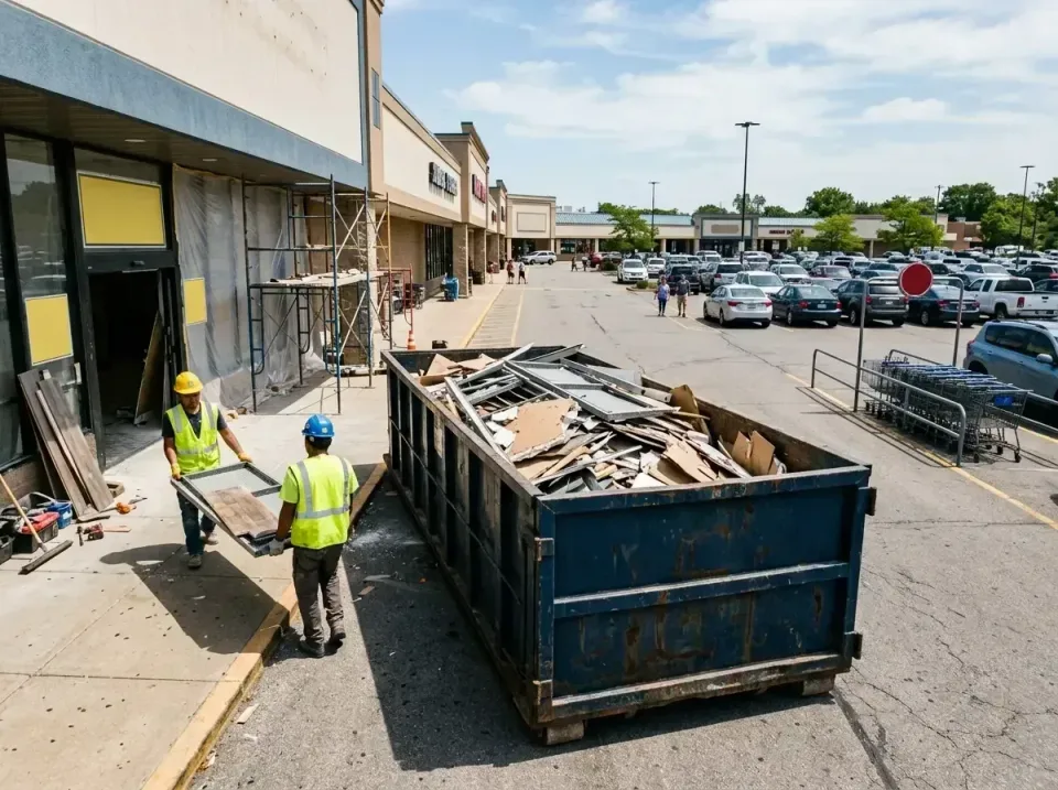retail-store-renovation-debris-003 — frequently asked questions, Roll-off Dumpster Rentals in Rio Linda, CA